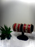 The Siya Royal Crimson Bridal Chura