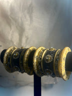 The Kavya Ivory and Jet Statement Chura
