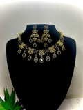Aisha Emerald Bead Statement Choker