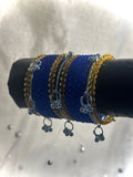 The Blue Chinar Petal Kids Kashmiri Bangles