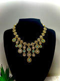Shanaya Kundan Floral Mesh Choker Set