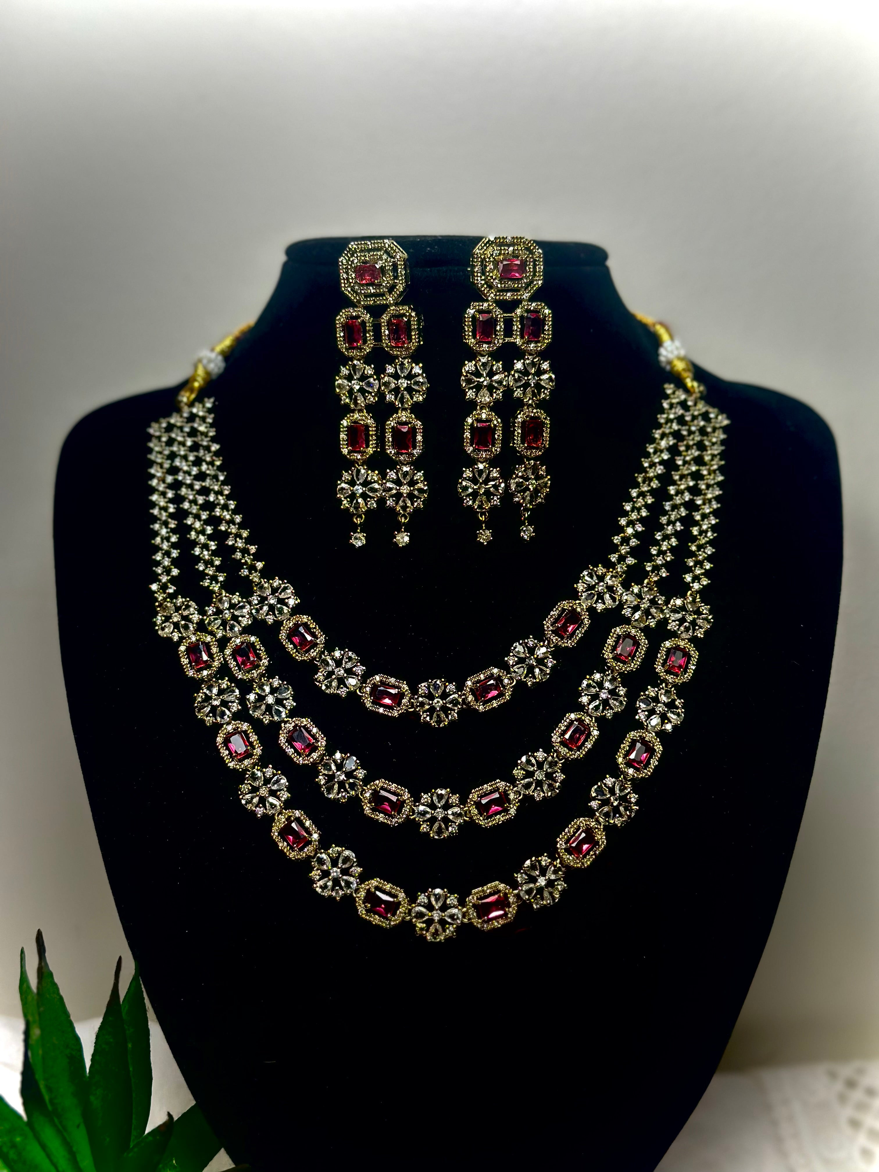 Reet Antique Kundan Pearl Choker Set
