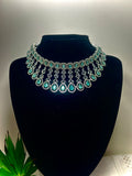 Sitara Midnight Teal Kundan Set