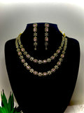 Ira Pastel Mint Kundan Necklace Set