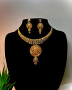 Maharaja Heritage Filigree Necklace and Earring Set
