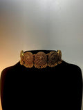 Heritage Medallion Statement Choker Necklace Set