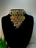 Maya Royal Kundan Crescent Choker Set